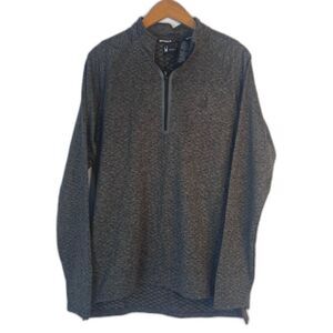 Spyder Active NWT Gray 1/4 Zip Pullover Mock Neck Sweater Men's Size Medium